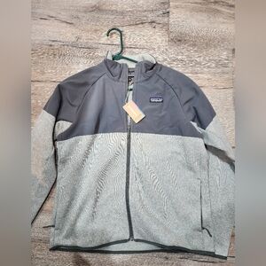 Patagonia Gray  Women's Better Sweater Jacket L New Nwt